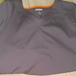 Grey Scrub Top